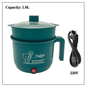 Multi-Function Electric Rice Cooker Cooking Non-Stick Cooker With Steamer,Rice & Vegetable Cooker 1.8 Lt