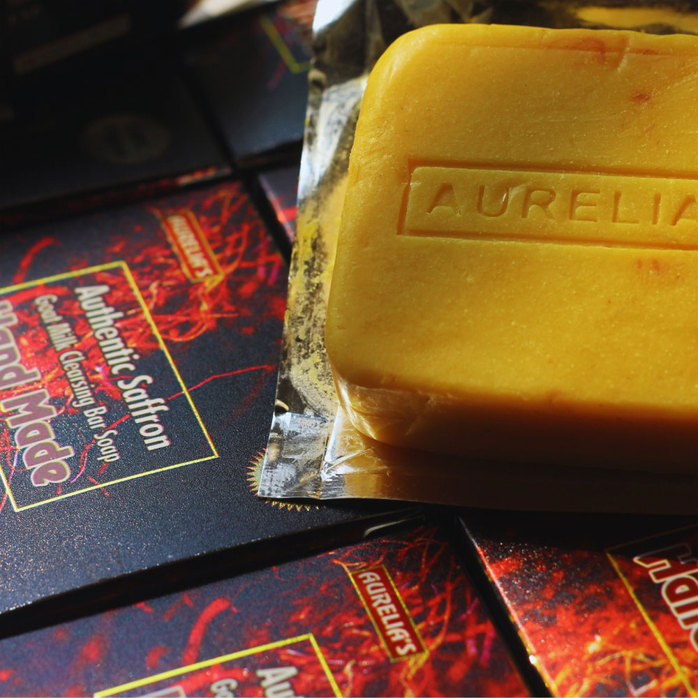 Authentic Saffron 100% Organic Hand Made Soap - (1 পিস) - Image 4