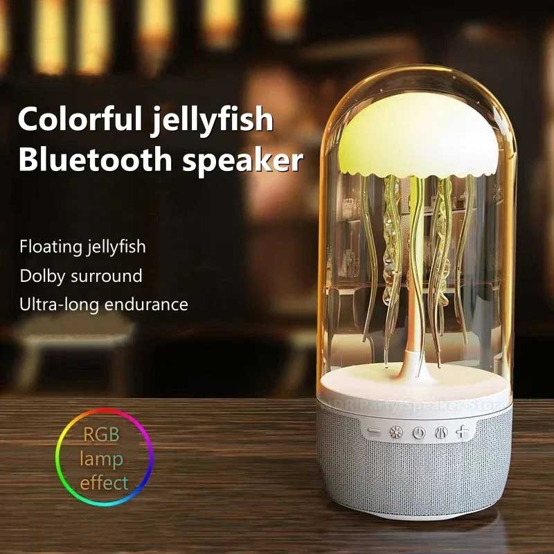Colorful Jellyfish Lamp Bluetooth Speaker Octopus Lights-Max 113 - Image 4
