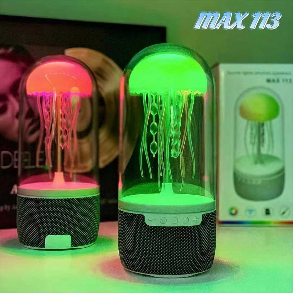 Colorful Jellyfish Lamp Bluetooth Speaker Octopus Lights-Max 113