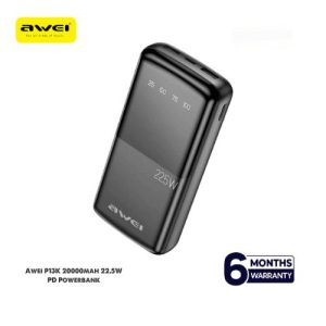 Awei P13K 22.5W Powerbank 20000mah Fast Charging