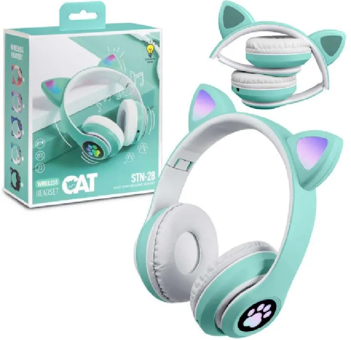 CAT STN-28 Wireless Bluetooth Headphone Stereo Music Headset Premium Quality - Image 2