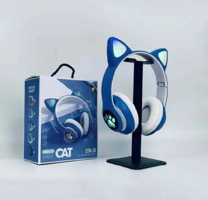 CAT STN-28 Wireless Bluetooth Headphone Stereo Music Headset Premium Quality - Image 3
