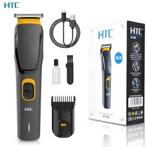 HTC AT-509 Rechargeable Hair & Beard Trimmer – Pro Grooming for Men & Women