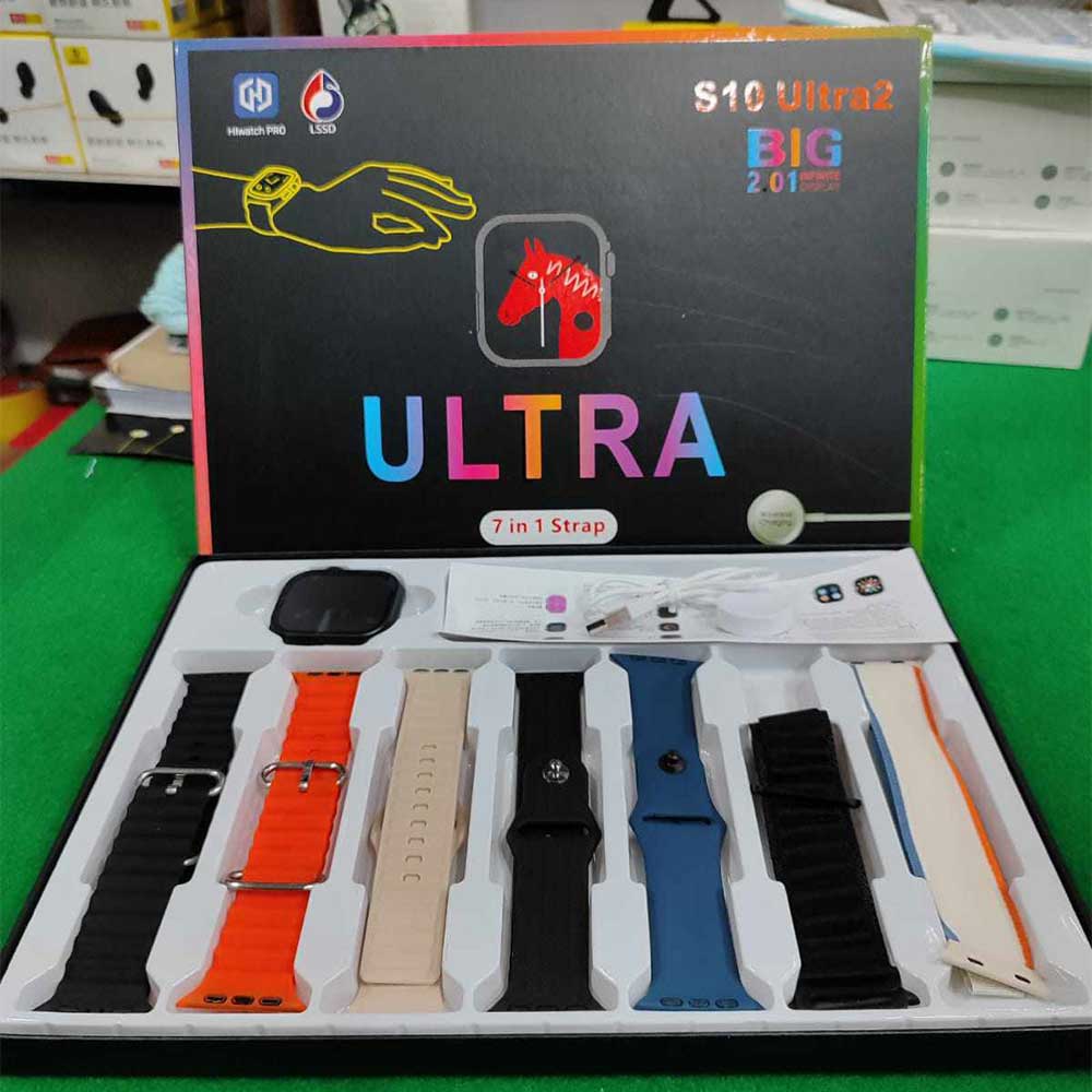 S10 Ultra 2 Bluetooth Smart Watch Call Heart Rate Blood Pressure Sleep Monitoring For Men & Women - Image 2